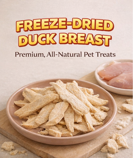 Freeze-Dried-Duck-Breast-Treats