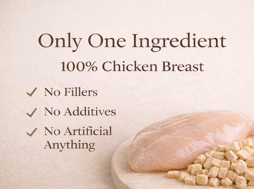 Freeze Dried Chicken Cubes (Training Bites)