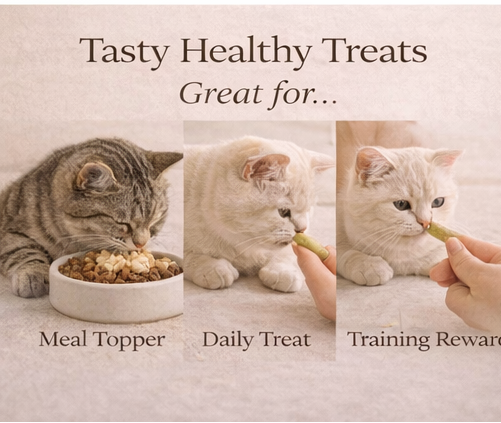 Cat-Grass-Chicken-Freeze-Dried-Treats