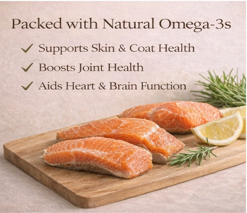 Freeze-Dried-Salmon-Fillet-Cubes -(Premium -Cut)